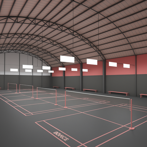 Sân cầu lông Cảnh Hồ (173B Trường chinh ) – Cụm 11 sân cầu lông & pickleball