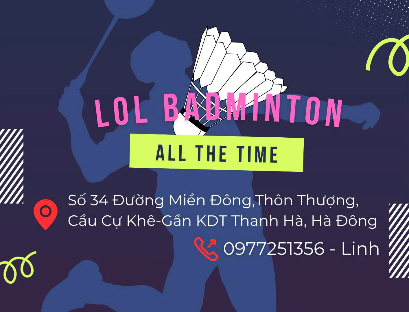 SÂN CẦU LOL BADMINTON